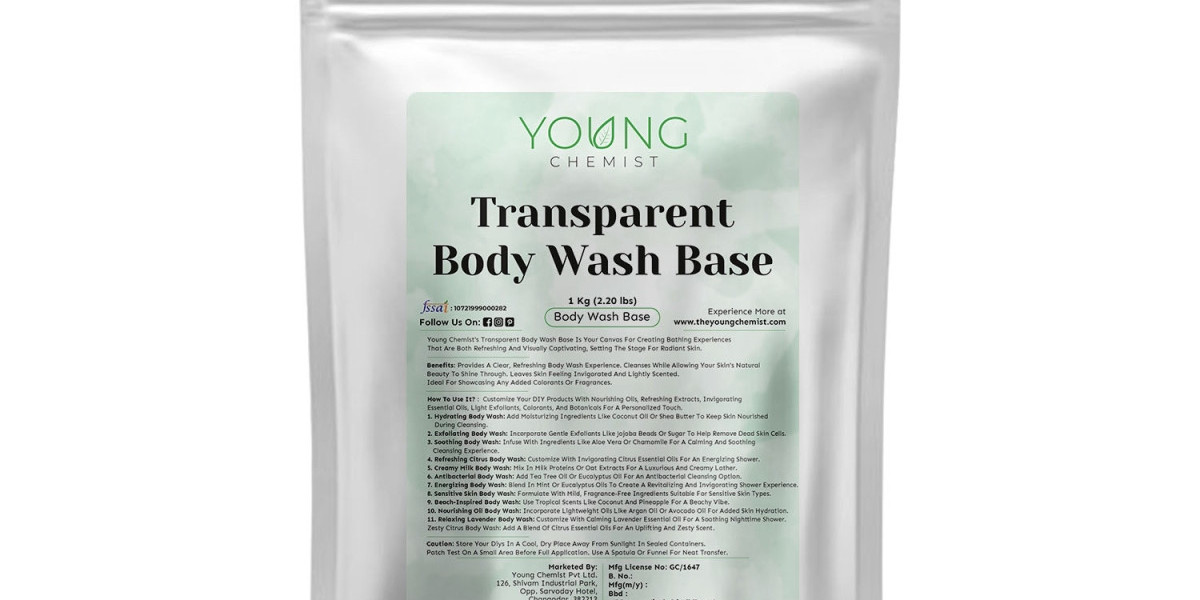 Transparent Bodywash Base (Sulphate & Paraben Free)