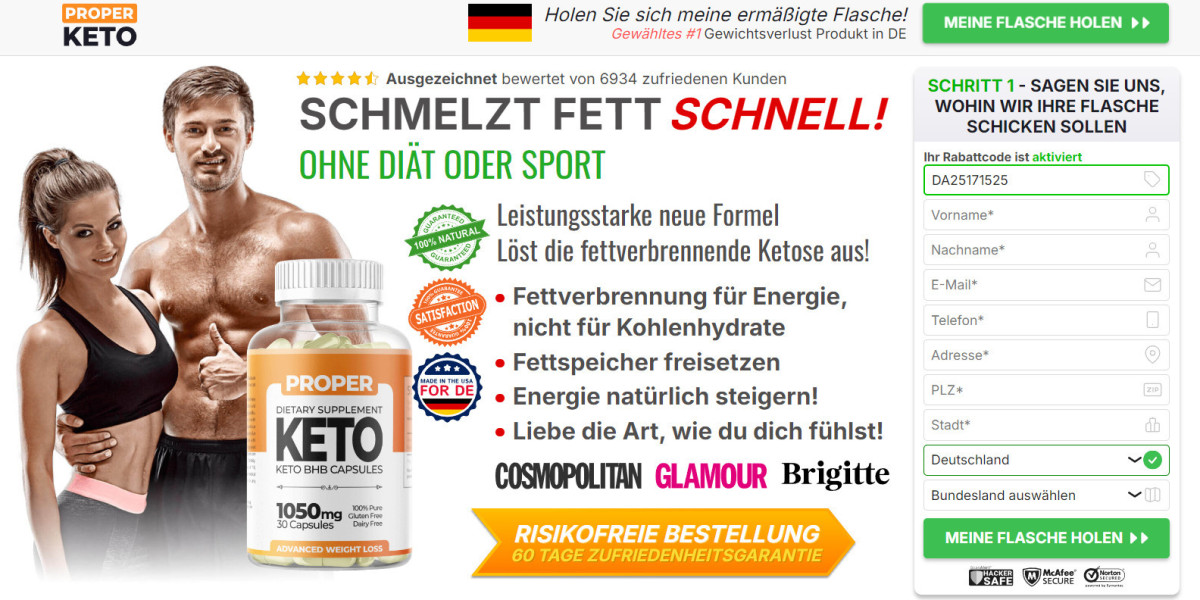 Proper Keto Capsules Deutschland (DE, AT, LU, LI, CH) Bewertungen [Aktualisiert 2024], Kosten, Offizielle Website und wi