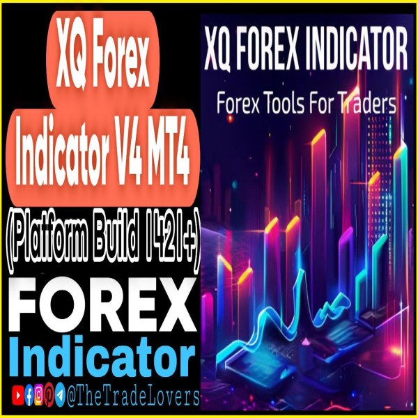 XQ Forex Indicator v4 MT4 (Works on Build 1421+) | Forex MT4 Indicators - The Trade Lovers