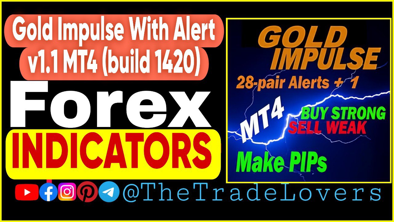 GOLD Impulse with Alert V1.1 MT4 (Platform Build 1420) Forex MT4 Indicators - Payhip