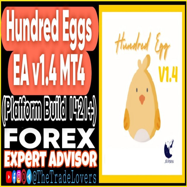 Hundred Egg EA V1.4 MT4 (Works on Build 1421+) | Forex Robot | MT4 Expert Advisor - The Trade Lovers