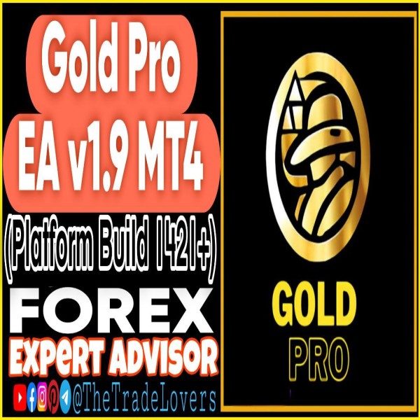 Gold Pro EA V1.9 MT4 (Works on Build 1421+) | Forex Robot | MT4 Expert Advisor - The Trade Lovers