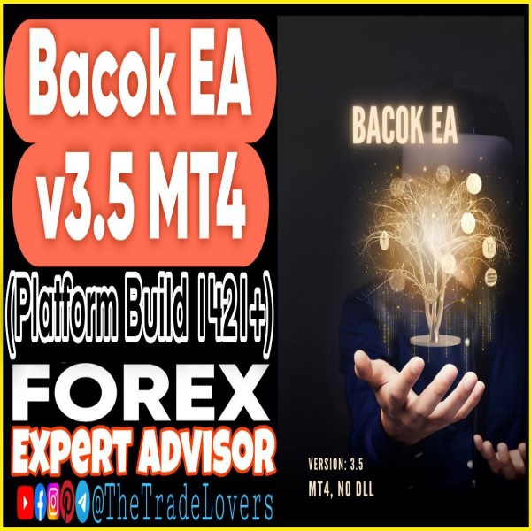 Bacok EA V3.5 MT4 (Works on Build 1421+) | Forex Robot | MT4 Expert Advisor - The Trade Lovers