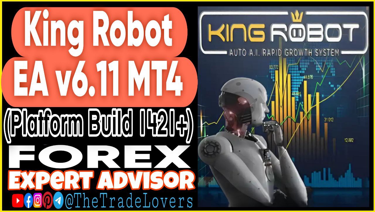 King Robot EA v6.11 MT4 (Works on Build 1421 ) | Forex Robot | MT4 Expert Advisor - Payhip