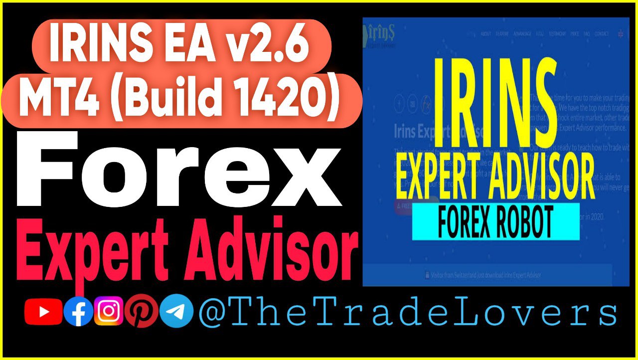 IRINS EA V2.6 MT4 No DLL (Work on Build 1420) | Forex Robot | MT4 Expert Advisor - Payhip