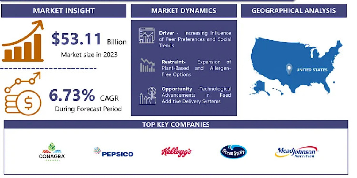 US Kids Food and Beverage Market: Current Situation Analysis by Market Share, 2024 -2032