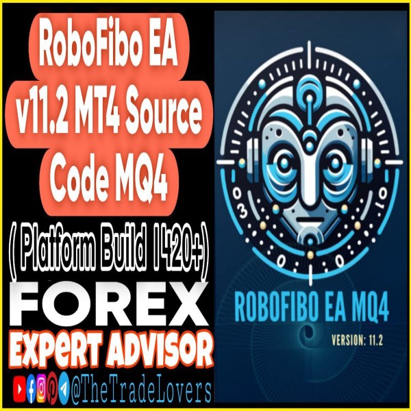 RoboFibo V.11.2 EA MT4 MQ4 Source Code (Works on Build 1421+) | Forex Robot | MT4 Expert Advisor - The Trade Lovers