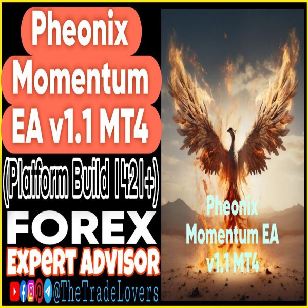 Phoenix Momentum EA v1.1 MT4 (Works on Build 1421+) | Forex Robot | MT4 Expert Advisor - The Trade Lovers