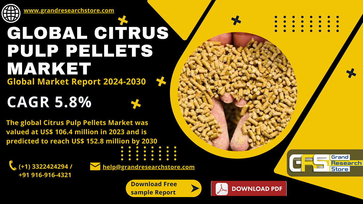 Global Citrus Pulp Pellets Market Research Report 2024(Status and Outlook) | by Naikdipti | Sep, 2024 | Medium