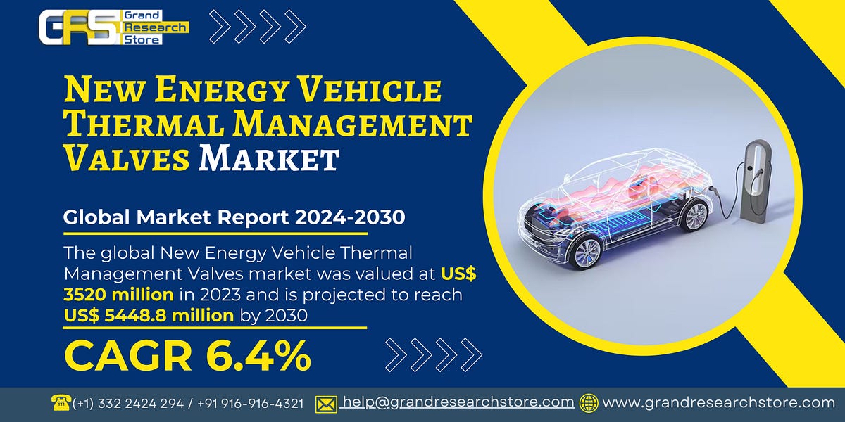 New Energy Vehicle Thermal Management Valves Market, Global Outlook and Forecast 2024–2030 | by Naikdipti | Sep, 2024 | Medium