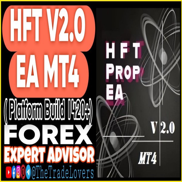 HFT V2.0 EA MT4 (Works on Build 1421+) | Forex Robot | MT4 Expert Advisor - The Trade Lovers