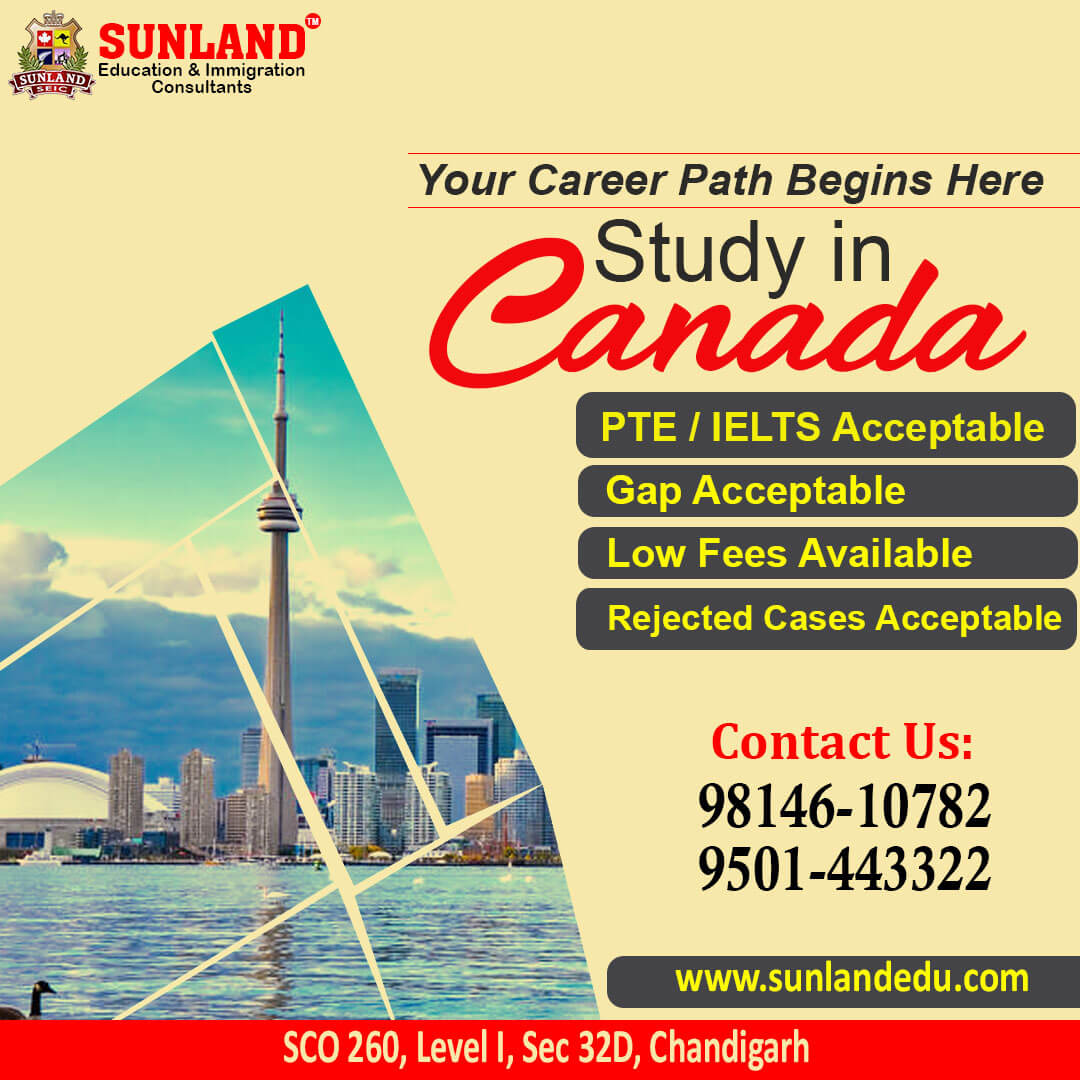 Canada Study Visa ! Canada Study Visa Expert ! Sunland Education