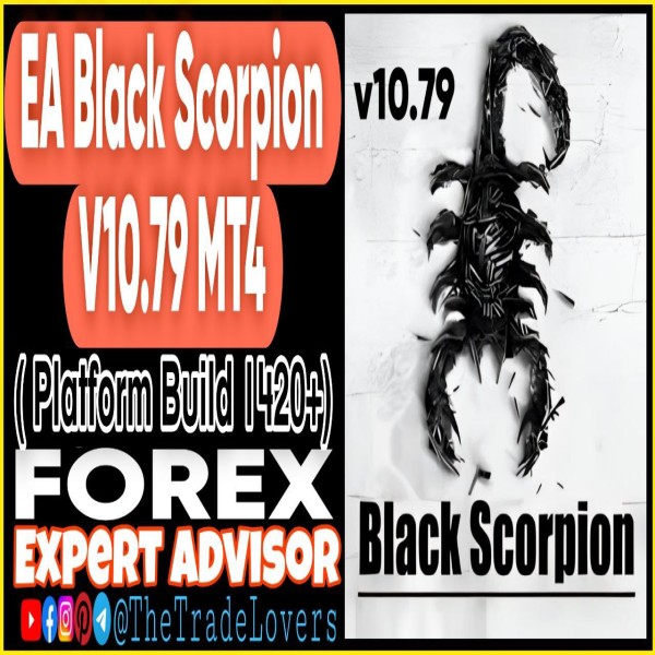 EA Black Scorpion V10.79 MT4 (Works on Build 1421+) | Forex Robot | MT4 Expert Advisor - The Trade Lovers