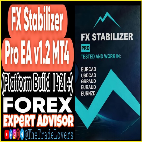 FXStabilizer PRO EA V1.2 MT4 (Works on Build 1421+) | Forex Robot | MT4 Expert Advisor - The Trade Lovers