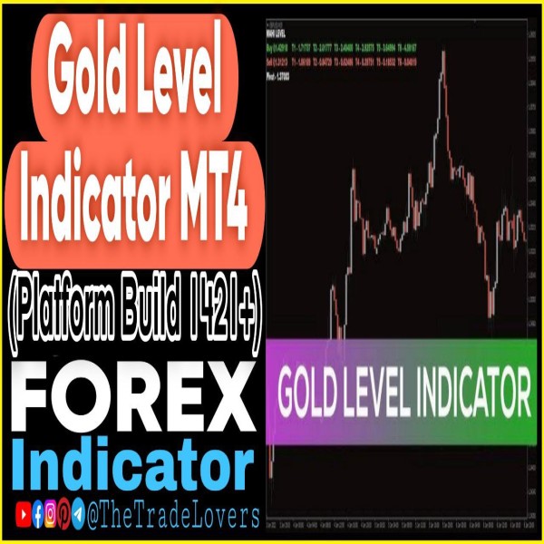 Gold Level Forex Indicator MT4 (Works on Build 1421+) | Forex MT4 Indicators - The Trade Lovers