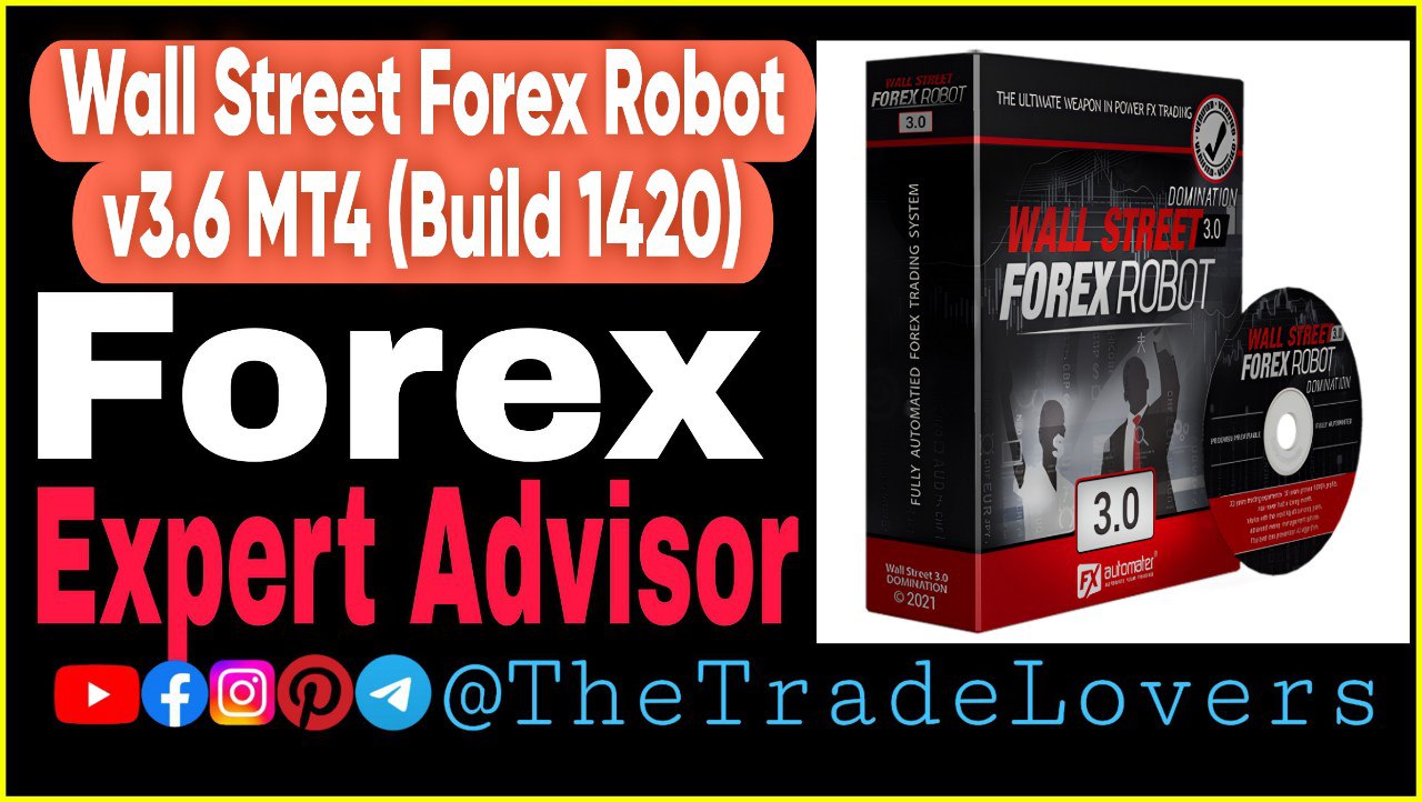 Wallstreet Forex Robot 3.6 MT4/MT5 No DLL (Work on Build 1420) | Forex Robot | MT4 Expert Advisor - Payhip