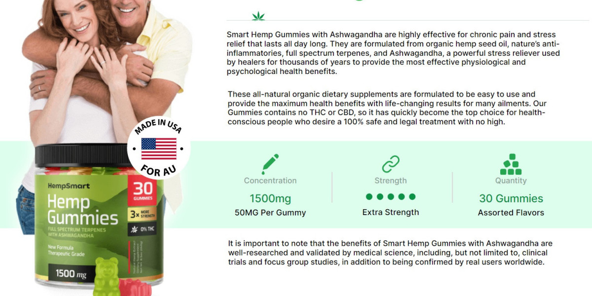 "Smart Hemp Gummies: Benefits, Side Effects, and User Experiences in AU, NZ, IL & CA"