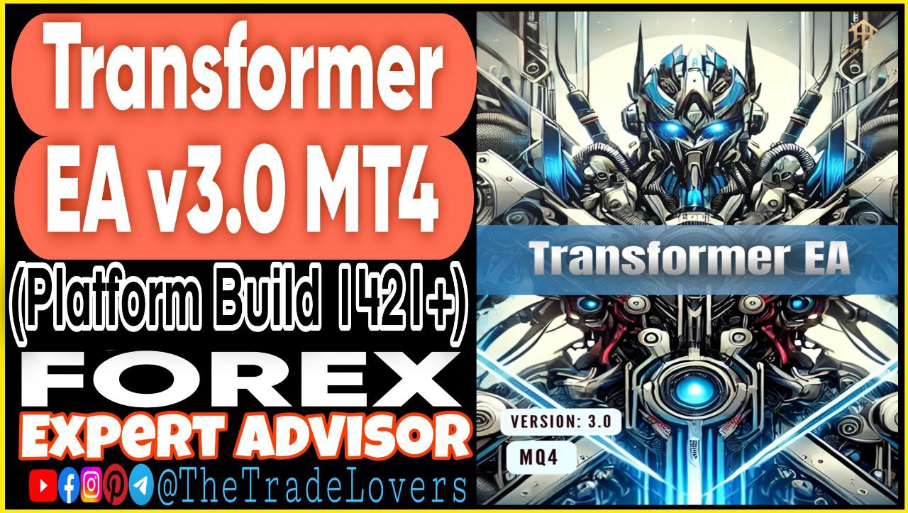 Transformer EA V3.0 MT4 (Works on Build 1421 ) | Forex Robot | MT4 Expert Advisor - Payhip