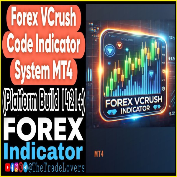 Forex VCrush Indicators System MT4 (Works on Build 1421+) | Forex Robot | MT4 Expert Advisor - The Trade Lovers