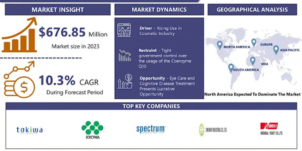 Coenzyme Q10 [Ubiquinone] Market Size, Leading Competitors and Growth Trends by 2032 | IMR