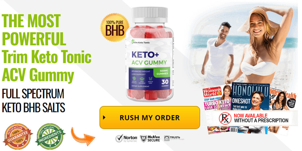 Trim Keto Tonic Keto+ ACV Gummies (USA) Official Website, Working, Price & Reviews [Updated 2024]