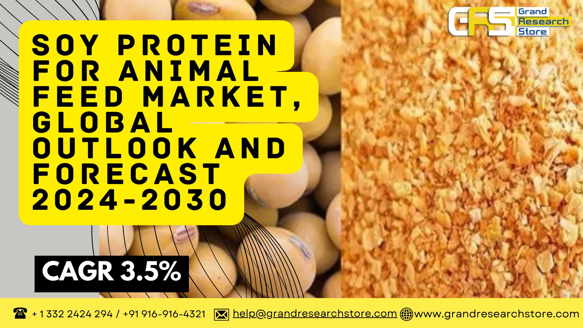 Soy Protein For Animal Feed Market, Global Outlook..