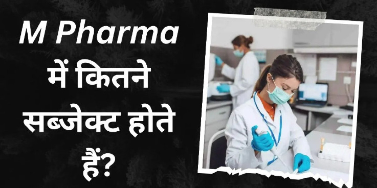 Uncover "M Pharma me kitne subject hote hai" as we dive into