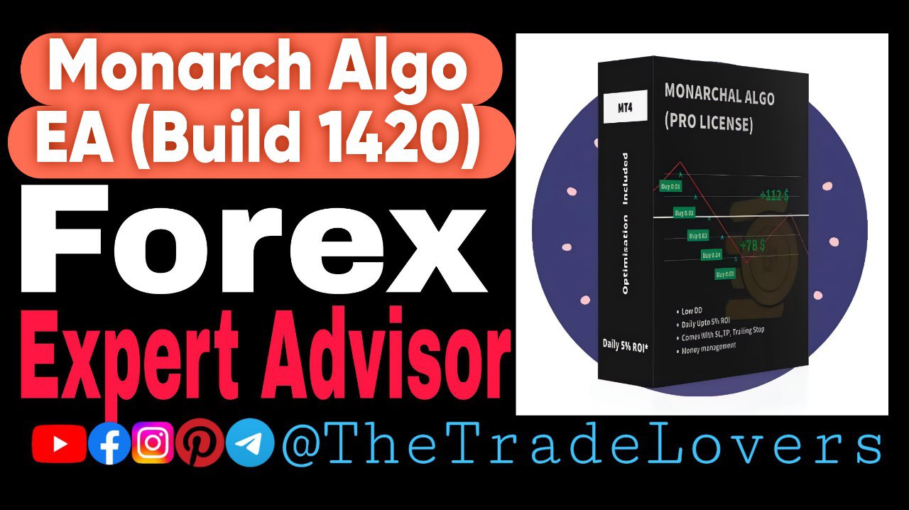 Monarchal Algo EA V3.3 MT4 (Platform Build 1420) | Forex Robot | MT4 Expert Advisor - Payhip