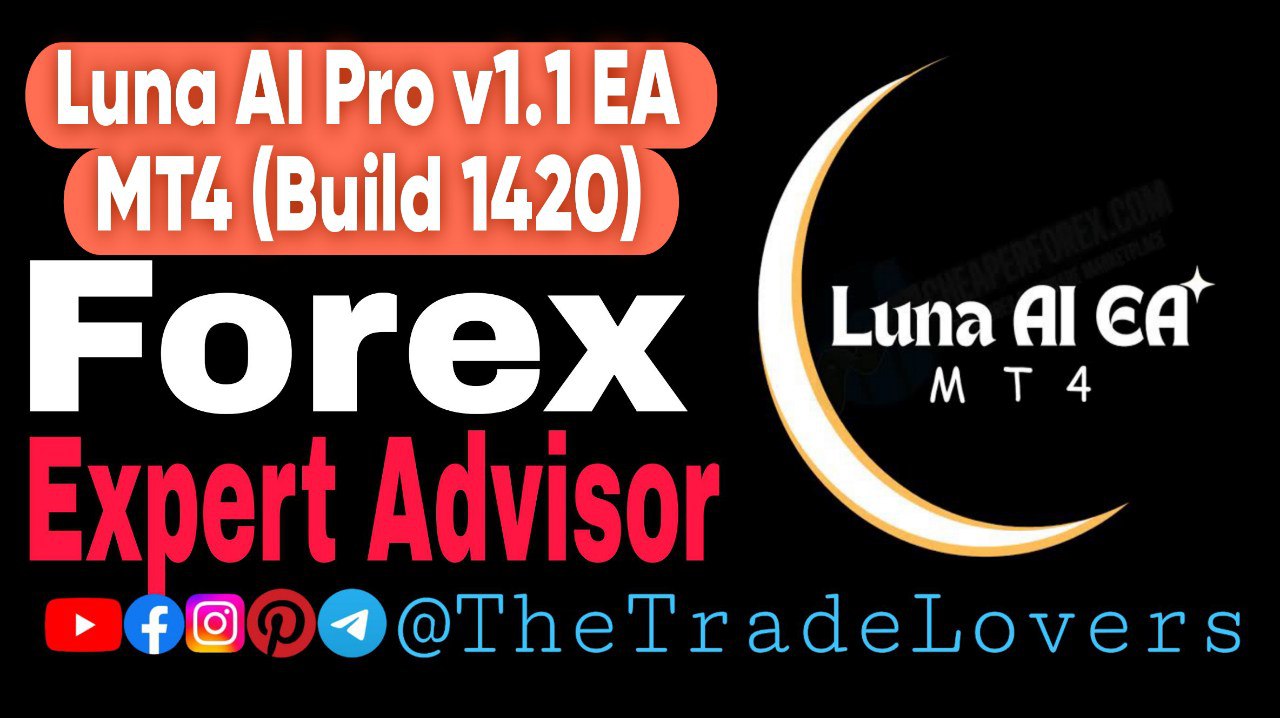 Luna AI PRO EA V1.1 MT4 (Platform Build 1420 ) | Forex Robot | MT4 Expert Advisor - Payhip