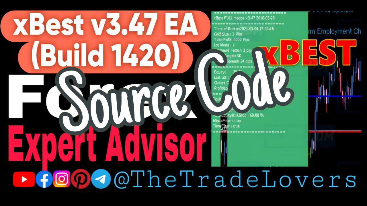 xBEST FULL HEDGE v3.47 Source Code (Build 1420) | Forex Robot | MT4 Expert Advisor - Payhip