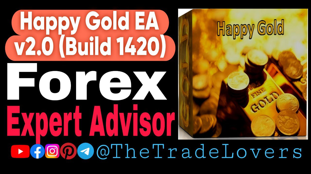 Happy Gold EA V2.0 MT4 (Platform Build 1420) | Forex Robot | MT4 Expert Advisor - Payhip