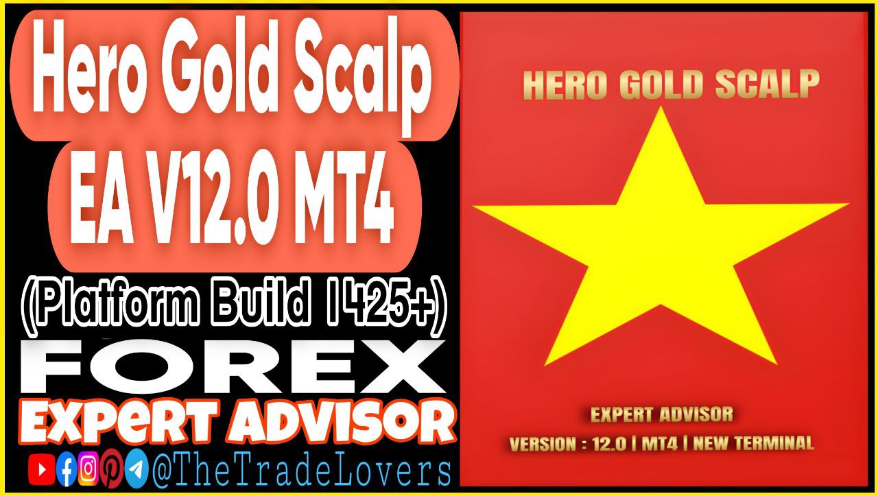 Hero Gold Scalp EA v12.0 MT4 (Works on Build 1425 ) | Forex Robot | MT4 Expert Advisor - Payhip