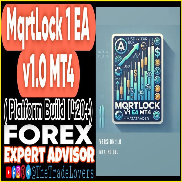 MqrtLock V1 EA MT4 (Works on Build 1421+) | Forex Robot | MT4 Expert Advisor - The Trade Lovers
