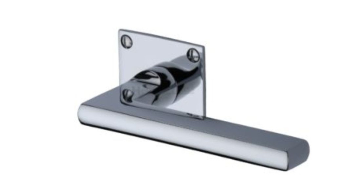 Why silver door handles in a London home?