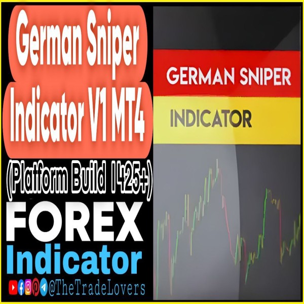 German Sniper Indicator V1 MT4 (Platform Build 1425+) Forex MT4 Indicators - The Trade Lovers