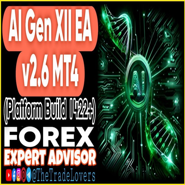 AI Gen XII EA V2.6 MT4 (Works on Build 1425+) | Forex Robot | MT4 Expert Advisor - The Trade Lovers