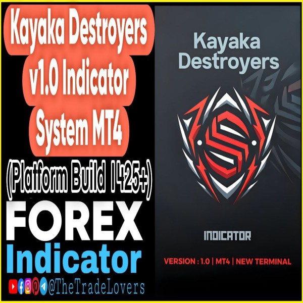 Kayaka Destroyers Indicators System MT4 (Platform Build 1425+) Forex MT4 Indicators - The Trade Lovers