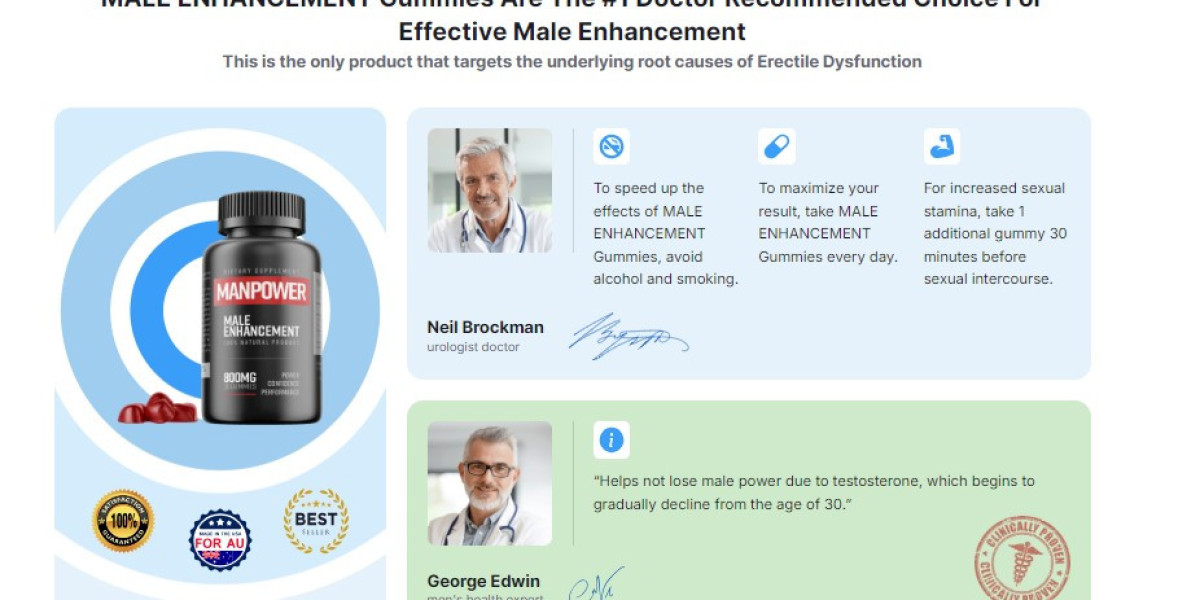 ManPower Male Enhancement Gummies Australia [I've Tested] TRUTH EXPOSED!