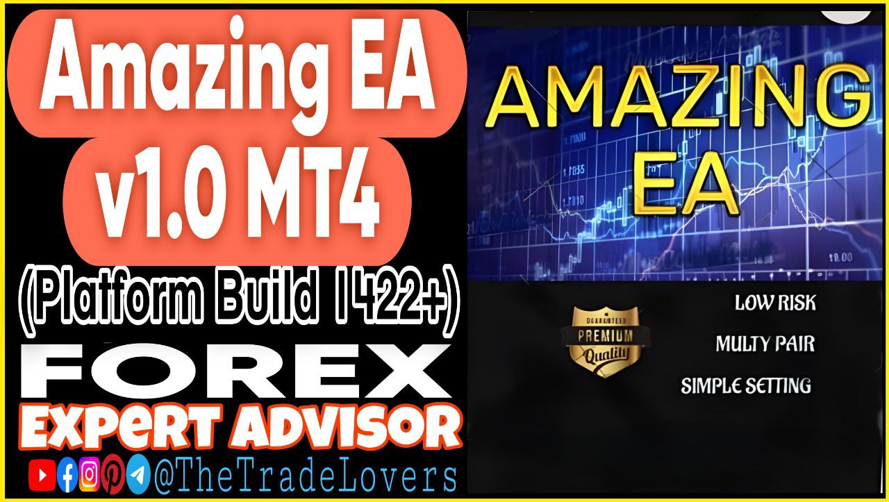 Amazing EA V7.0 MT4 (Works on Build 1422 ) | Forex Robot | MT4 Expert Advisor - Payhip