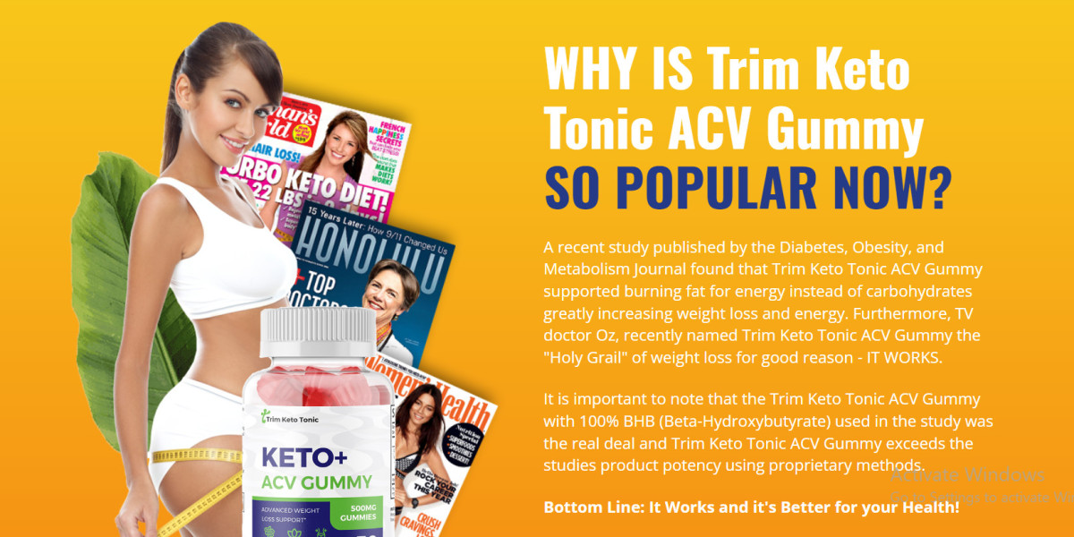 Trim Keto Tonic Keto+ ACV Gummies Reviews, Working, Benefits & Buy [2024]