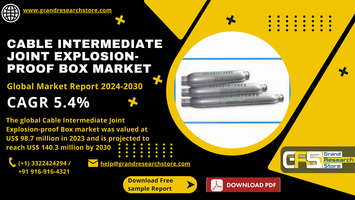 Cable Intermediate Joint Explosion-proof Box Market, Global Outlook and Forecast 2024–2030 | by Naikdipti | Oct, 2024 | Medium