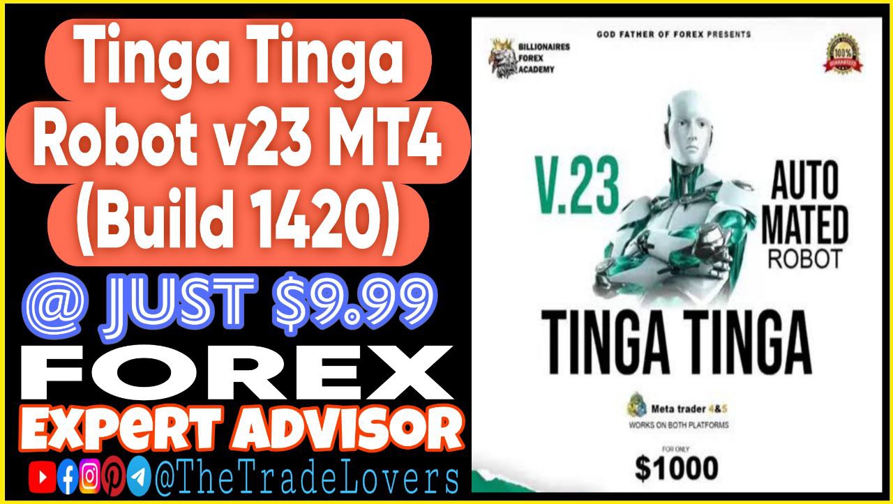 Tinga Tinga Robot EA V23 MT4 (Works on Build 1420) | Forex Robot | MT4 Expert Advisor - Payhip