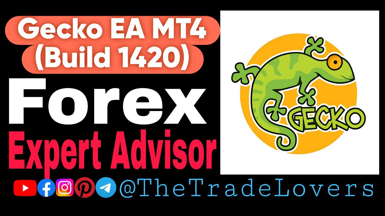 Gecko EA V1.2 MT4 with SetFiles (Platform Build 1420 ) | Forex Robot | MT4 Expert Advisor - Payhip