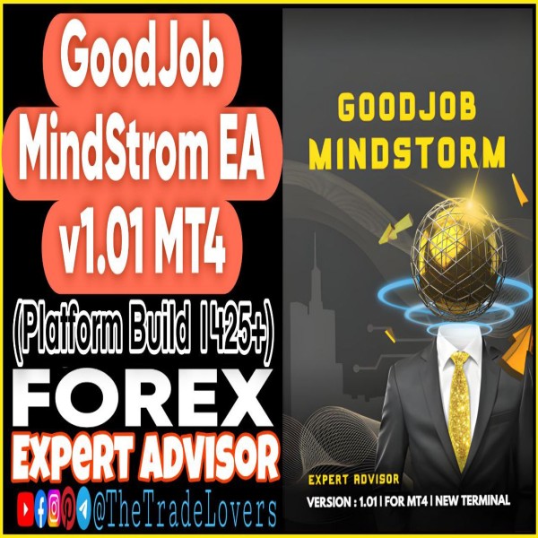 GoodJob MindStorm EA v1.01 MT4 (Works on Build 1425+) | Forex Robot | MT4 Expert Advisor - The Trade Lovers