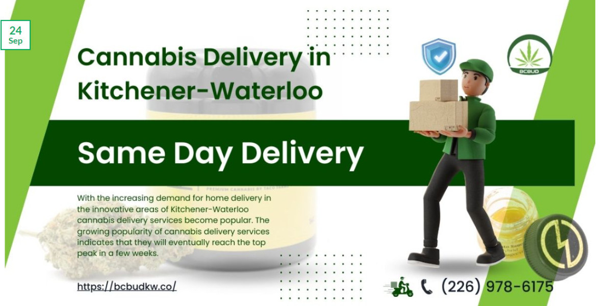 Weed delivery service in Kitchener Waterloo