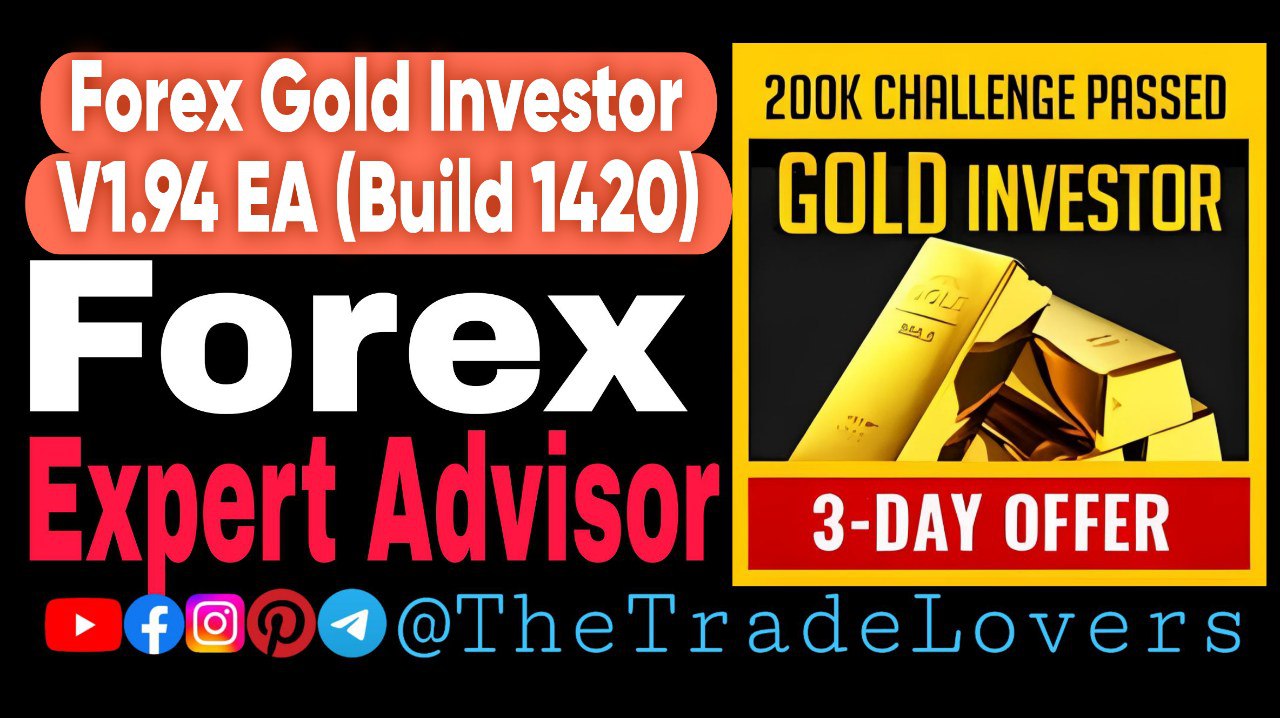 Forex GOLD Investor EA MT4 V1.94 (Platform Build 1420) | Forex Robot | MT4 Expert Advisor - Payhip