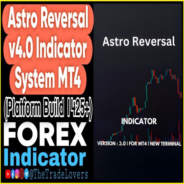 Astro Reversal V4.0 Indicators System MT4 (Platform Build 1425+) Forex MT4 Indicators - The Trade Lovers