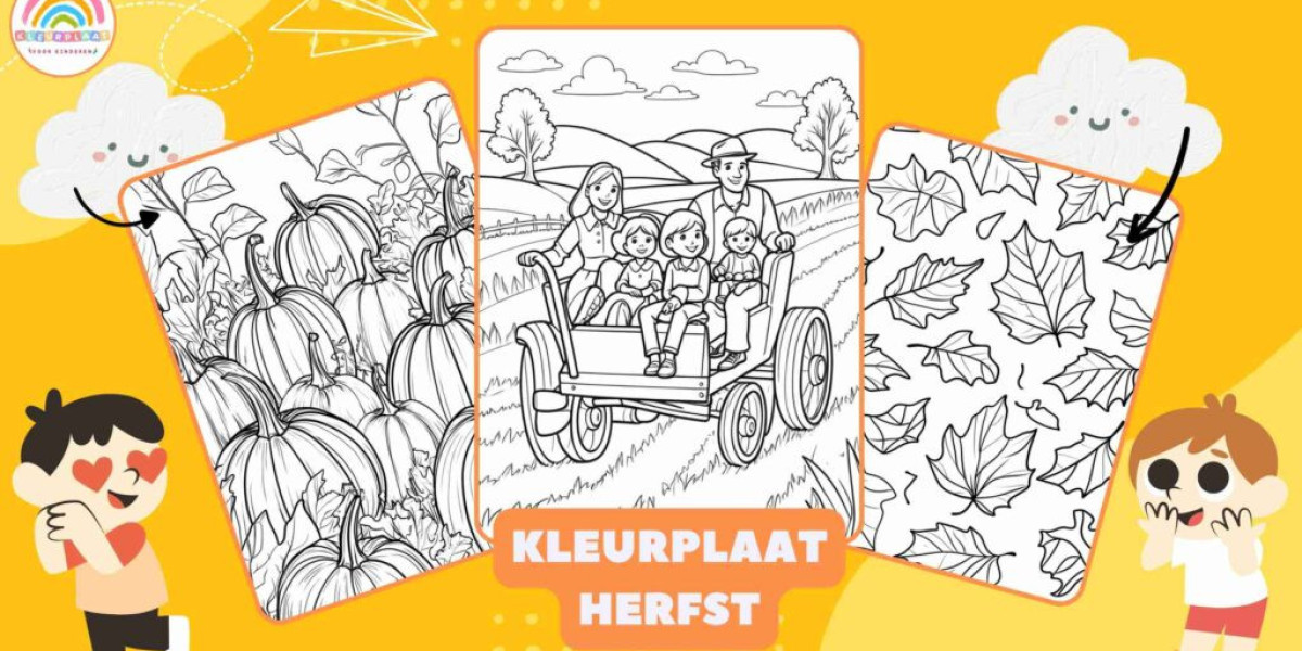 Kleurplaat Herfst: Een Creatieve Reis door de Kleuren van het Seizoen