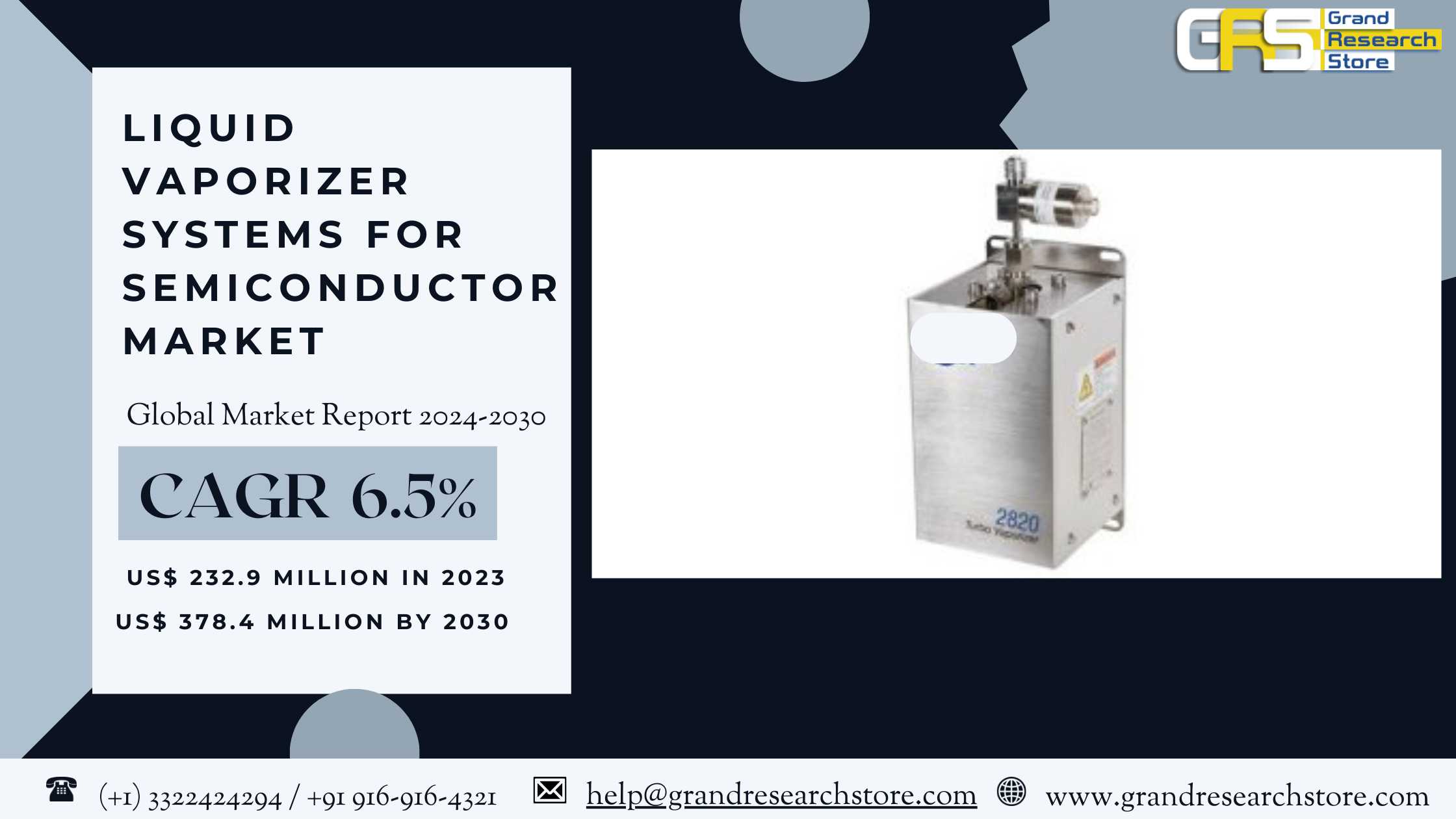 Liquid Vaporizer Systems for Semiconductor Market,..