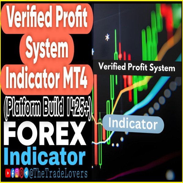 Verified Profit System Indicator MT4 (Works on Build 1425+) | Forex MT4 Indicators - The Trade Lovers